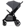 Прогулочная коляска Kinderkraft Route Platinum Grey (KSROUT00GRY0000): Материал колес резина