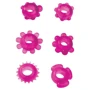 Насадка Toy Joy "Joy Rings", 1шт , малиновый