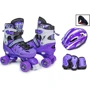 Комплект квадов с защитой Scale Sport. Violet (размер 29-33) 578909847: Цвет фиолетовый