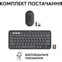 Комплект беспроводной Logitech Pebble 2 Combo Graphite Wireless (920-012239) фото 9