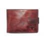 Мужское портмоне Buffalo Wild бордовое (N992L-CH-HP Rust)