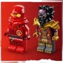 Конструктор LEGO Ninjago Автомобільна та байкова битва Кая та Раса 103 деталей (71789) фото 6