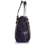 Женская сумка тоут Amelie Galanti черная (A976048-black): Фактура Матовая, Гладкая