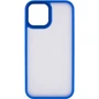 Чохол для iPhone Mobile Case TPU+PC Metal Buttons Light Blue для iPhone 13