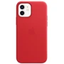 Чехол для iPhone Apple Leather Case with MagSafe (PRODUCT) Red (MHK73) for iPhone 12 mini: Цвет красный