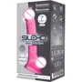 Фаллоимитатор SilexD Johnny Pink Glow in the dark Premium Silicone Dildo Model 1 Size 7"