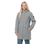 Куртка Jack Wolfskin Nature Woods Coat W 1114241-6038 40 сіра зимова з капюшоном: Сезон зима