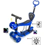 Самокат Scooter "Бджілка" 5in1. Blue (багатофункціональний, зі світлом і музикою)