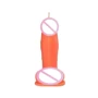 Свеча LOVE FLAME - Dildo L ORANGE Fluor, CPS01-ORANGE
