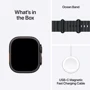 Apple Watch Ultra 2 2024 GPS + Cellular 49mm Black Titanium Case with Black Ocean Band (MX4P3UL/A) фото 9