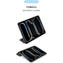 Аксессуар для iPad ArmorStandart Smart Case Charcoal Grey for iPad Pro 13 M4 2024 (ARM78159): Материал искусственная кожа