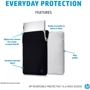 Сумка для ноутбуков HP 15.6" Protective Reversible Laptop Sleeve Blk/Slv (2F2K5AA) фото 6