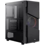 Корпус Aerocool Menace Saturn FRGB-G-BK-v1 Black Mid Tower FRGB