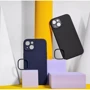Чехол для iPhone Baseus Liquid Silica Gel with MagSafe Black (ARYC000001) for iPhone 14: Материалы Силикон