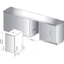 Встраиваемая посудомоечная машина Hotpoint-Ariston HSIE 2B19: Размеры 82 х 44.8 х 55.5 см