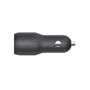 Зарядное устройство Belkin Car Charger USB+USB-C 37W PD PPS Black (CCB004BTBK): Сила тока 2.4А и более