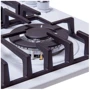 Варочная поверхность газовая Perfelli HGM 61690 WH: Количество конфорок 4