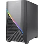 Корпус Antec Draco 10 Black (0-761345-80016-7): Матеріал передній панелі пластик