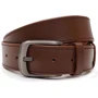 Мужской ремень Borsa Leather коричневый (V1125FX08-brown)