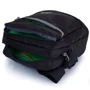 Мужская сумка через плечо Onepolar черная (W5632-black): Фактура Тканая