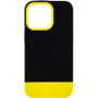 Чохол для iPhone Mobile Case TPU+PC Bichromatic Black / Yellow for iPhone 13 Pro Max