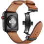 Аксессуар для Watch Luxury Italy Leather Strap Brown (BLAP181186) for Apple Watch 42/44/45/49mm Ultra: Совместимость Apple Watch 49mm, Apple Watch 45mm, Apple Watch 44mm, Apple Watch 42mm