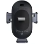 Держатель Baseus Car Holder Air Vent Wireless Charger LightChaser 15W Black (C40355900121-00): Особенности wireless charging, автодержатель
