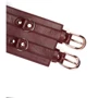 Кожаный пояс для бондажа Liebe Seele Wine Red Waist Cuff L Size