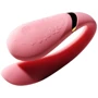 Смартвибратор для пар Zalo - Fanfan set Rouge Pink, пульт ДУ