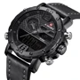 Наручные часы Naviforce 9134 Black (NF9134BOXBK): Функции Будильник, Таймер, День недели, Секундомер, Подсветка, Дата