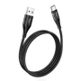 Кабель Hoco USB Cable to USB-C U93 3A 1.2m Black: Тип USB Cable - USB-C