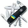 Мультитул Victorinox Climber Ukraine 91мм/14 функцій/чорний /Прапор України (1.3703.3_T1100u)
