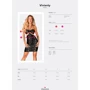 Платье Obsessive Vivianty black XS/S