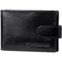 Мужская визитница DNK Leather черная (DNKTW-02-VT-black)
