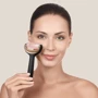 Электронный роллер для лица и тела с микроиглами GESKE MicroNeedle Face&Body Roller 8в1 gray фото 3