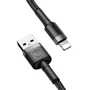 Кабель Baseus USB Cable to Lightning Cafule 2m Grey/Black (CALKLF-CG1): Тип USB Cable - Lightning
