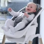 Крісло-шезлонг Tutti Bambini Nova Білий (611015/3511): Додаткові зручності Съемный чехол, Ремни безопасности