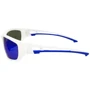 Спортивные очки Защитные очки с поляризацией BluWater Seaside White Polarized (G-Tech™ blue), синие зеркальные (BW-SEASW-GTB2): Особенности Цельная оправа