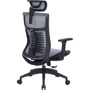Офісне крісло OfficePro Balance OC620-B-DG-DG: Матеріал оббивки екокожа, Тканина