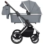 Универсальная коляска 2 в 1 Carrello Aurora (Silver Grey)