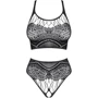 Комплект Obsessive K103 top & panties Black, S/M/L