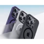 Чехол для iPhone Benks MagClap Lucid Armor Protective Natural Titanium for iPhone 15 Pro: Материалы поликарбонат и полиуретан
