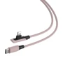 Кабель Baseus Cable USB-C to Lightning Colorful Elbow 18W 1.2m Pink (CATLDC-A04): Тип USB-C - Lightning