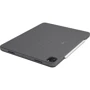 Аксессуар для iPad Logitech Combo Touch Keyboard with Trackpad Gray (920-010097) for iPad Pro 12.9 (2018-2021): Материал поликарбонат