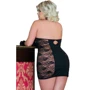 Пеньюар SoftLine - Andrea, Plus Size, XXL (black)
