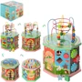 Деревянная игрушка TREE TOYS развивающий центр (MD 2385)