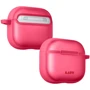 Чехол для наушников LAUT Huex with Belt Bubble Gum (L_AP4_HX_P) for Apple AirPods 3 фото 1