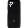 Чехол для телефонов Mobile Case Silicone Cover Shield Camera Black for Xiaomi Redmi Note 10 / Note 10s