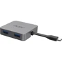 Адаптер Acer Adapter USB-С to 2xUSB+USB-C+HDMI Grey (HP.DSCAB.014): Цвет серый