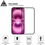 Защитное стекло для iPhone ArmorStandart Tempered Glass Pro with mesh Black for iPhone 16 (ARM87026)